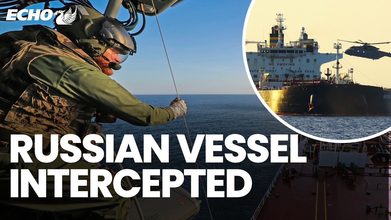 British forces intercept Russian shadow fleet vessel in Channel