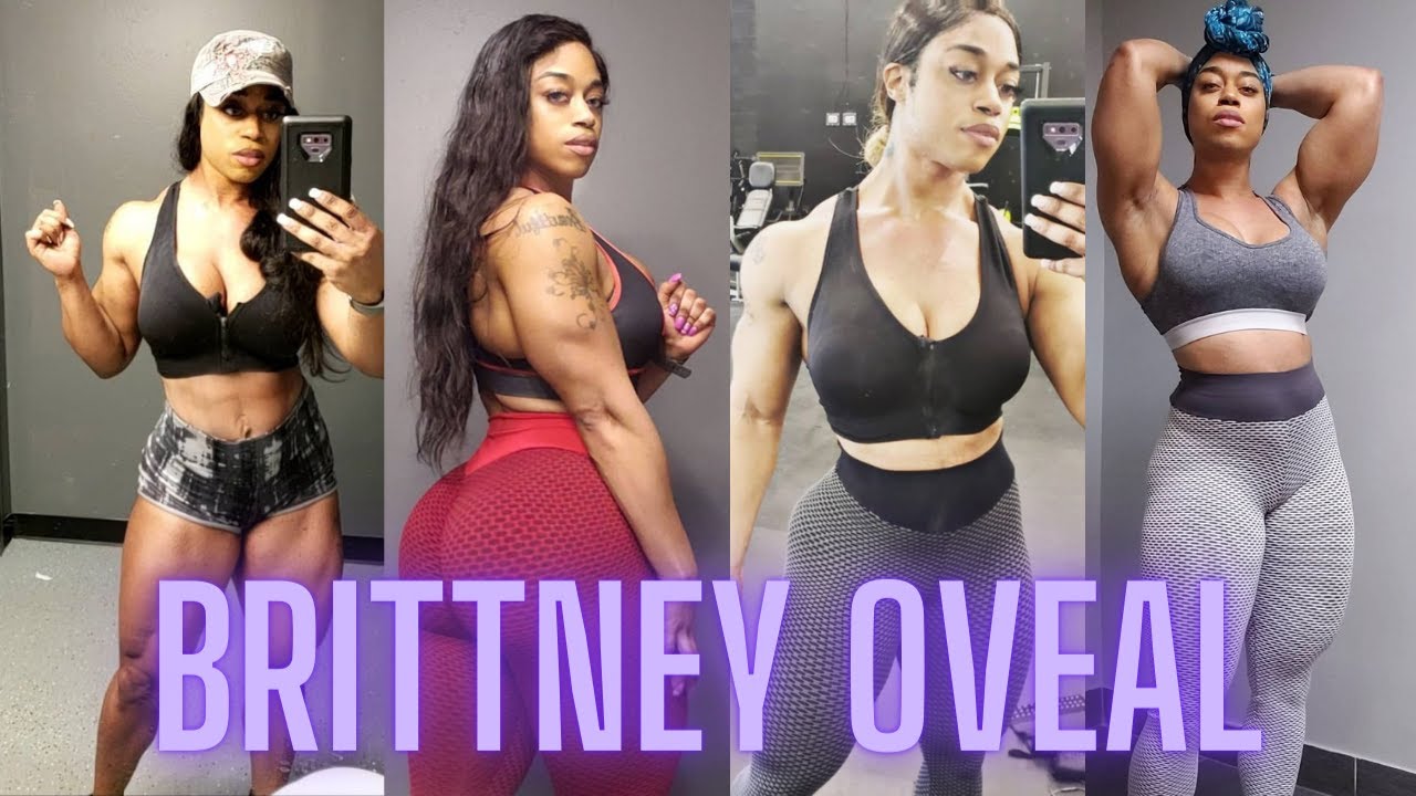 Brittney Oveal - Glute and Back Workout  | Black Female Fitness Motivation