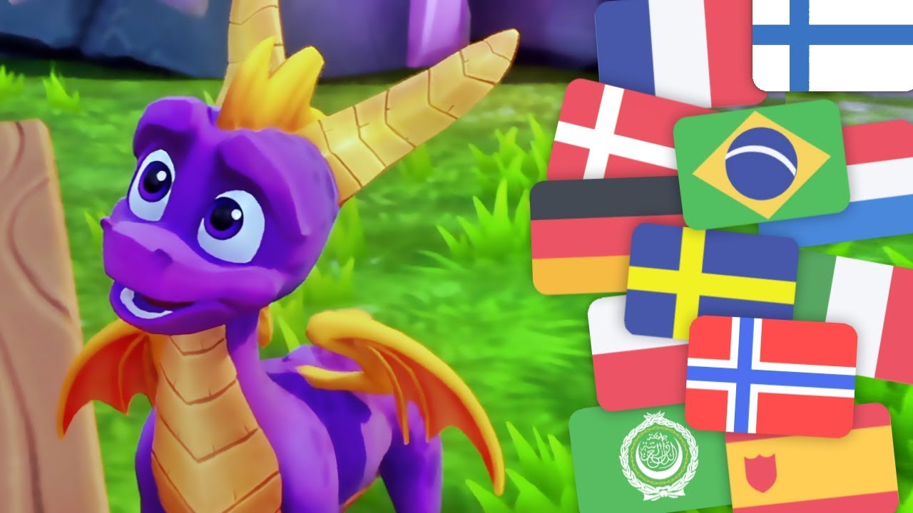 Spyro 2 Ripto's Rage на 14 разных языках