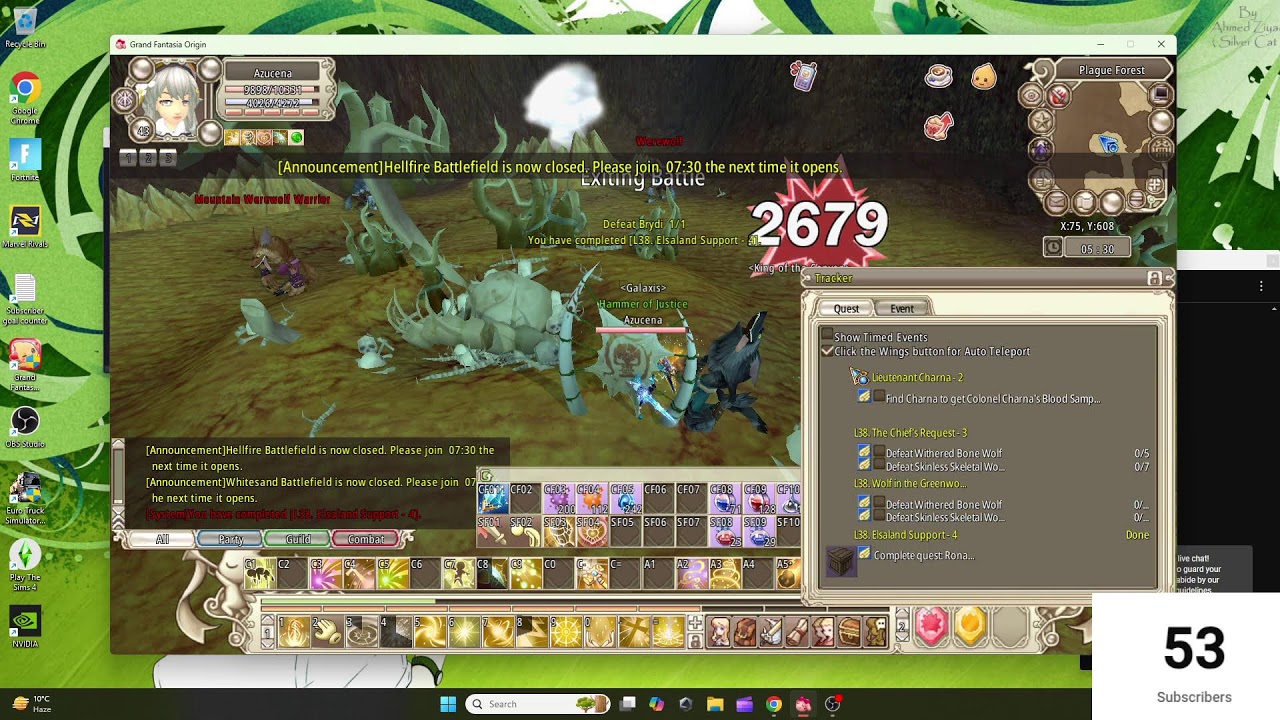 Back with grand fantasia Live gameplay