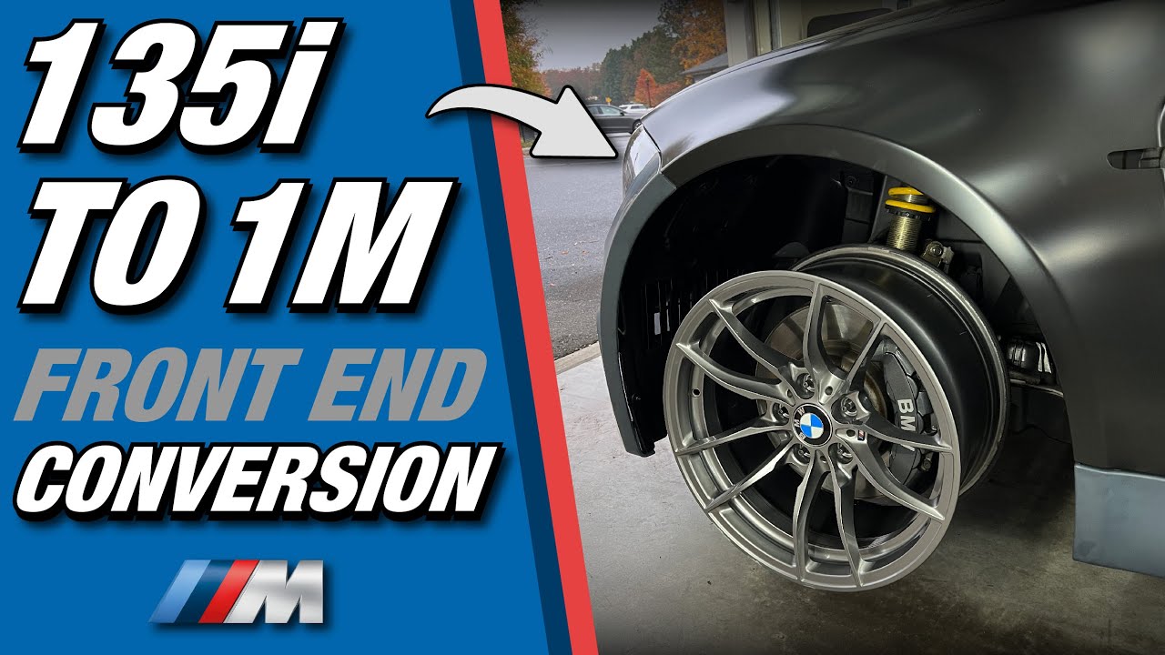 OEM BMW 135i to 1M CONVERSION. (Front Assembly)