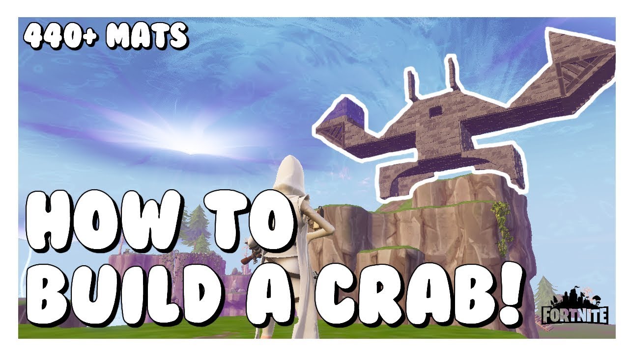 How to Build a Crab! (FORTNITE)