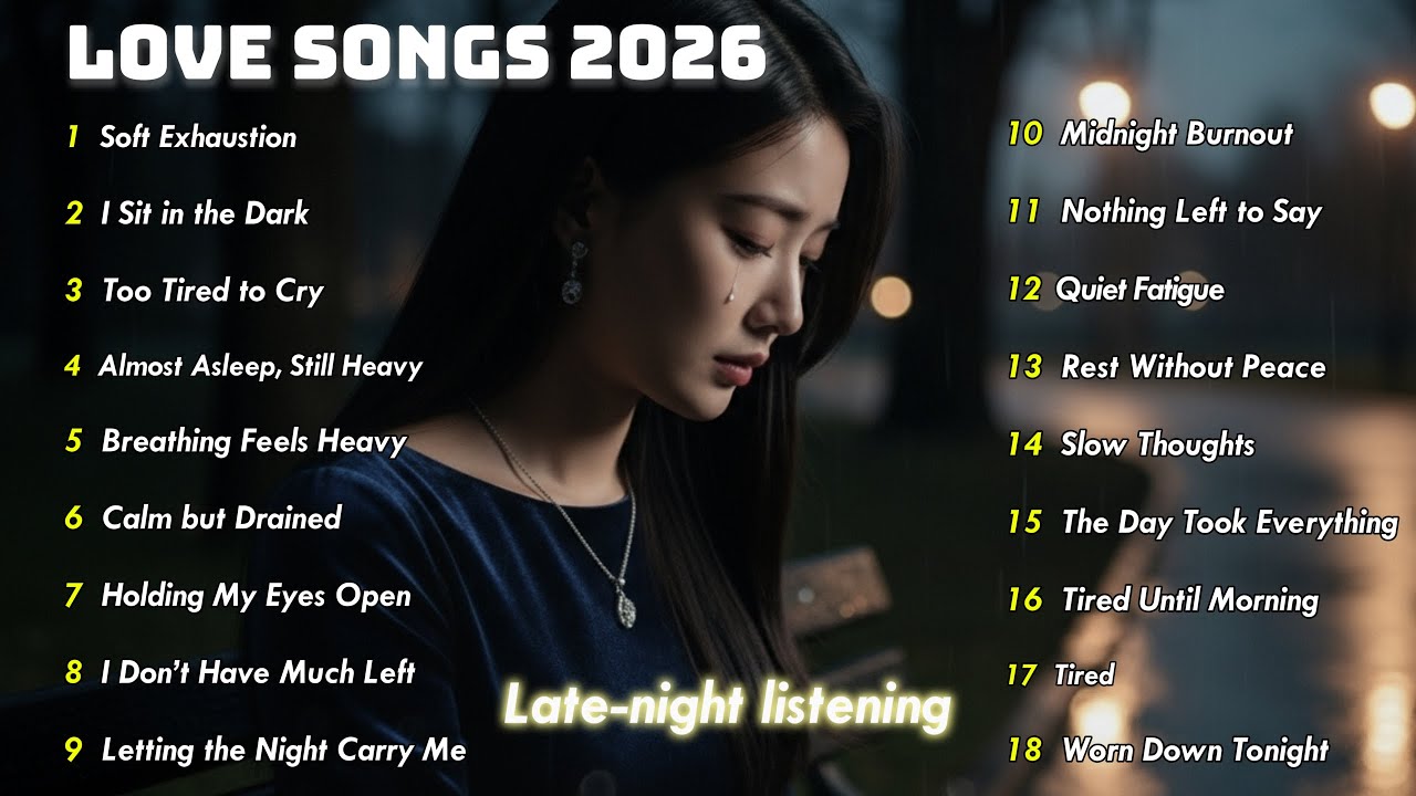 Soft Exhaustion 🎧 Heartbreak Songs That Heal | Sad Love Playlist 2026