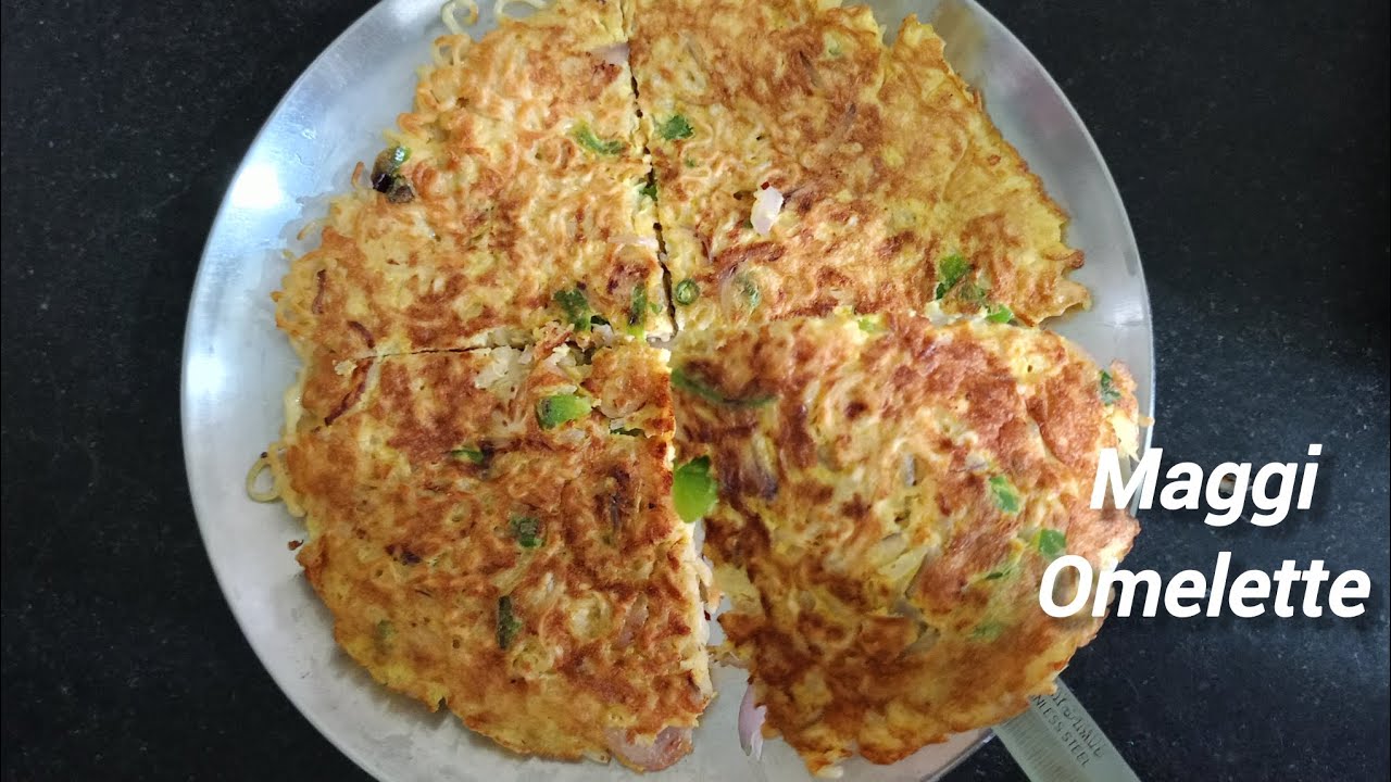 Maggi Omelette Recipe|ঝটপট ম্যাগি ওমলেট ব্রেকফাস্ট রেসিপি|Mou's Kitchen 