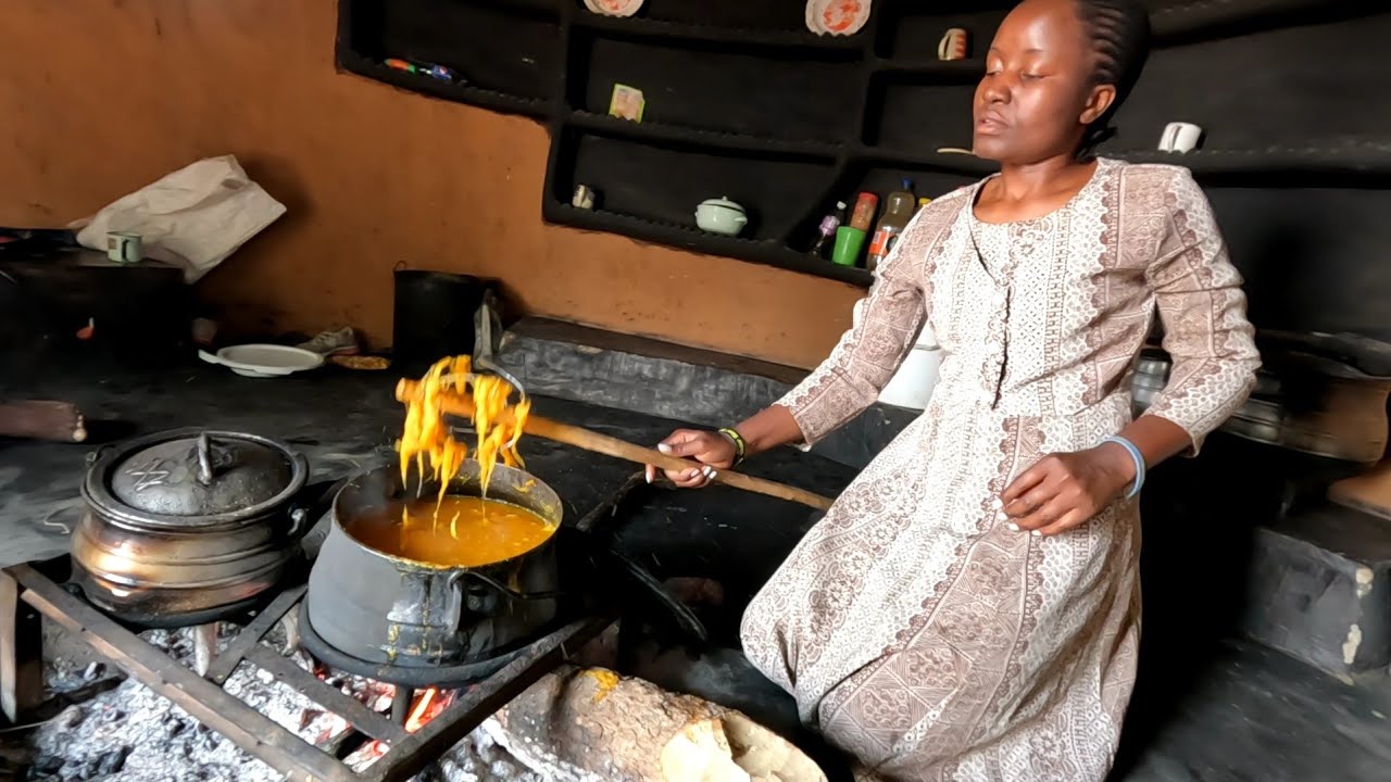 Zimbabwe Village life/Cooking Most Rare and Delicious African MeAL. #villagelife #zimyoutuber