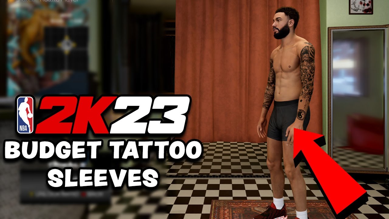 Best Budget Tattoo Sleeves In NBA 2K23! How To Create A Tattoo Sleeve 2K23