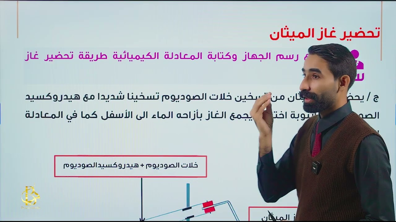 الكيمياء _ للصف الثالث متوسط _ الفصل السادس _ المحاضرة 3 (الكيمياء العضوية)