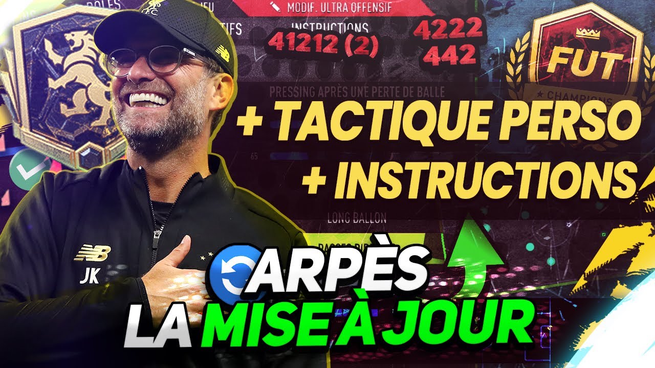 LES MEILLEURES FORMATIONS APRÈS LA MAJ 🎮💯 - 4 TACTIQUES META FIFA 22 !!