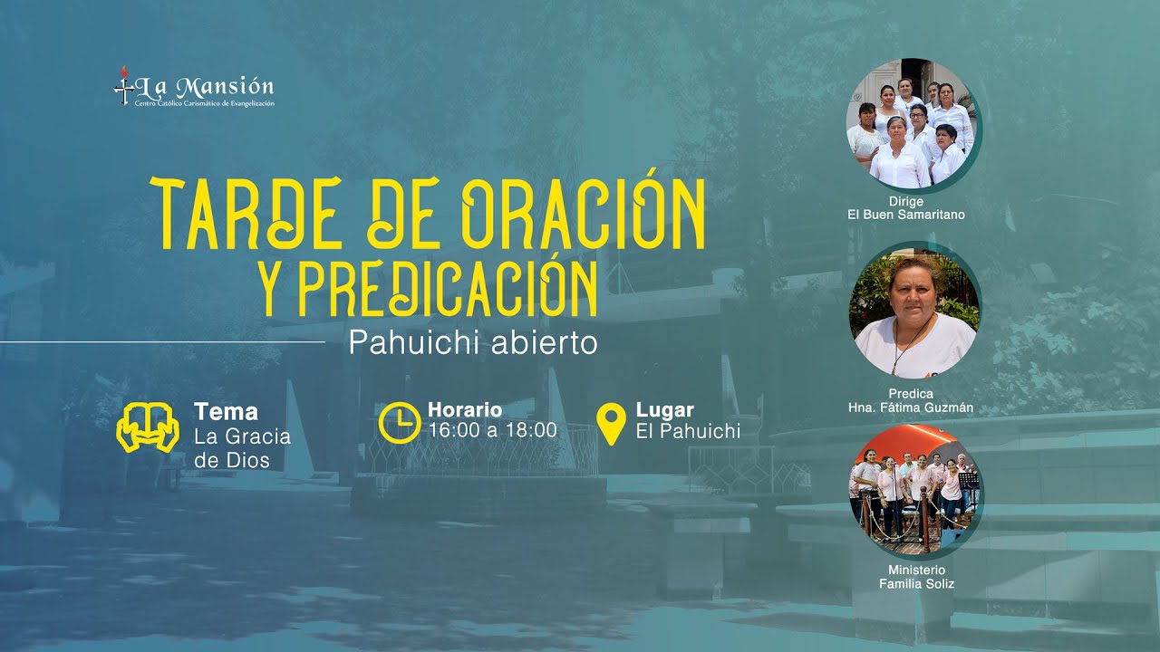 En directo, TARDE DE ORACIÓN Y PREDICACIÓN, hoy Sábado 02 de Octubre de 2021, por LaMansiónTV