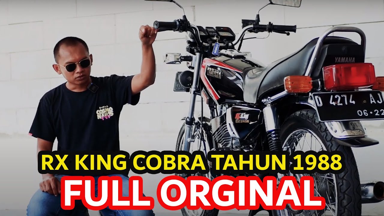 FULL ORIGINAL RX KING COBRA TAHUN 1988