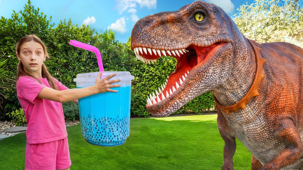 🦖 Dinosaur Toys Are Alive Again | Real T-Rex At My Home 🏠✨