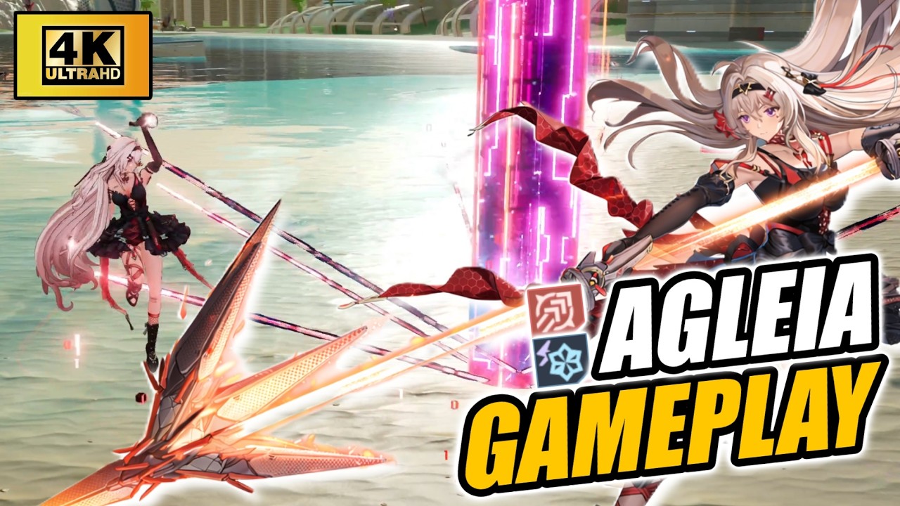 Agleia SSR Gamplay 4K Showcase | Tower of Fantasy