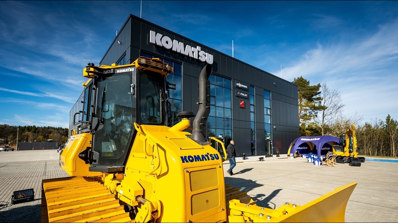 Nowy oddział Komatsu Poland na Pomorzu - już otwarty!