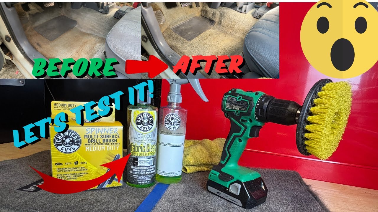 Chemical Guys Foaming Citrus Carpet & Upholstery Fabric Cleaning Kit | FULL HONEST IN-DEPTH REVIEW