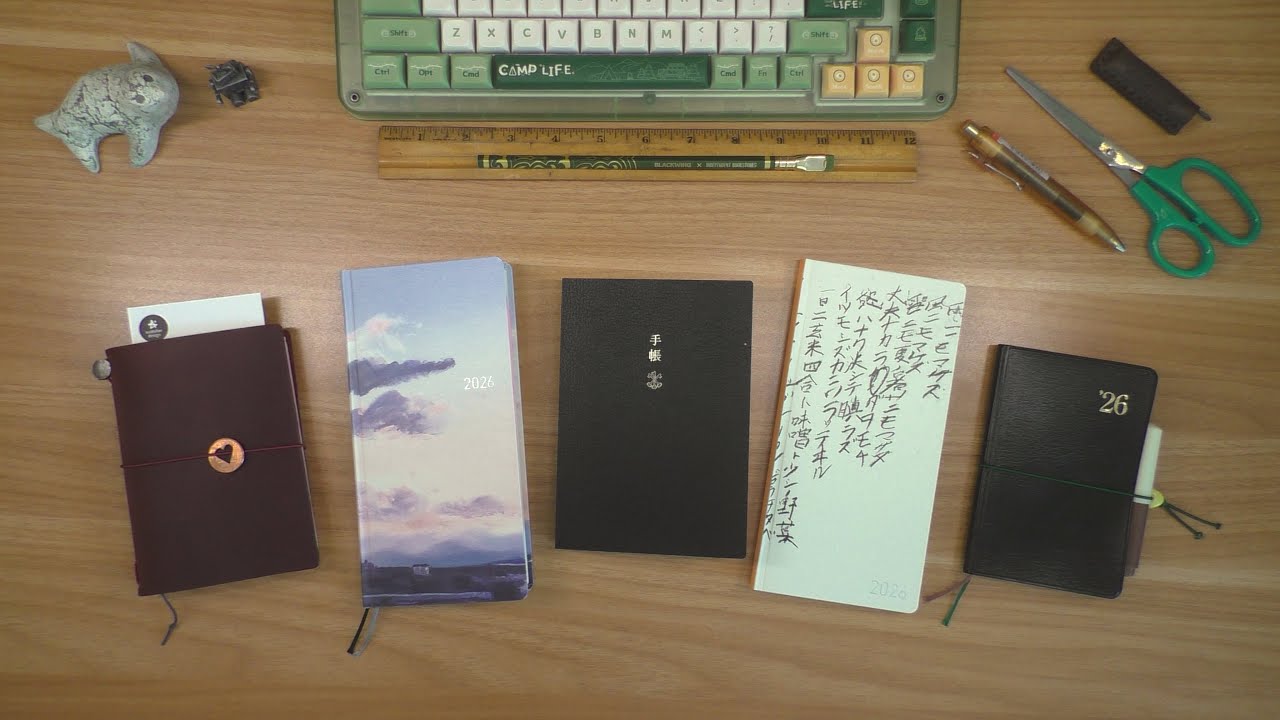 My 2026 Planner Lineup (Hobonichi, Traveler's, & Nolty)