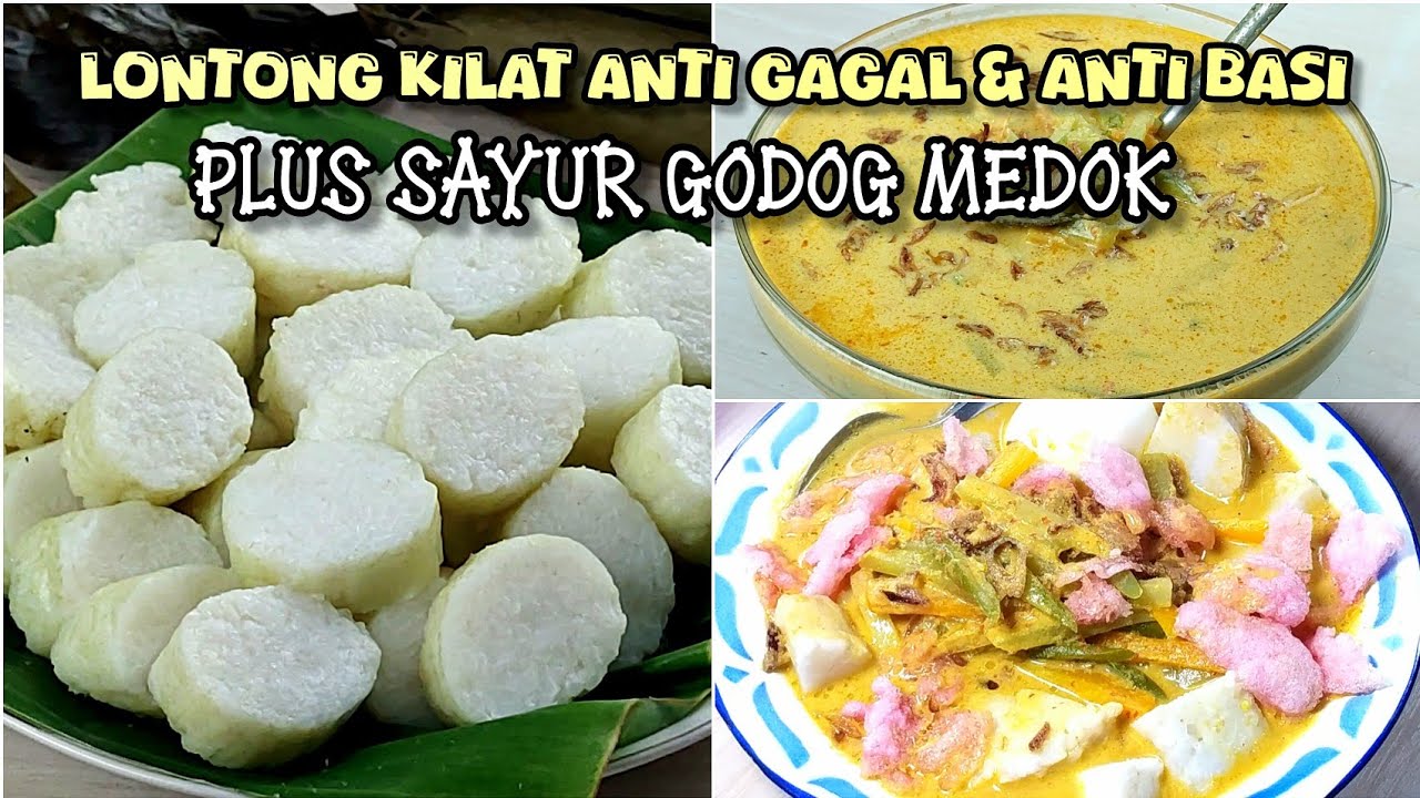 Rahasia Lontong Kenyal Tidak Cepat Basi + Sayur Godog Medok! Sekali Masak Langsung Ludes