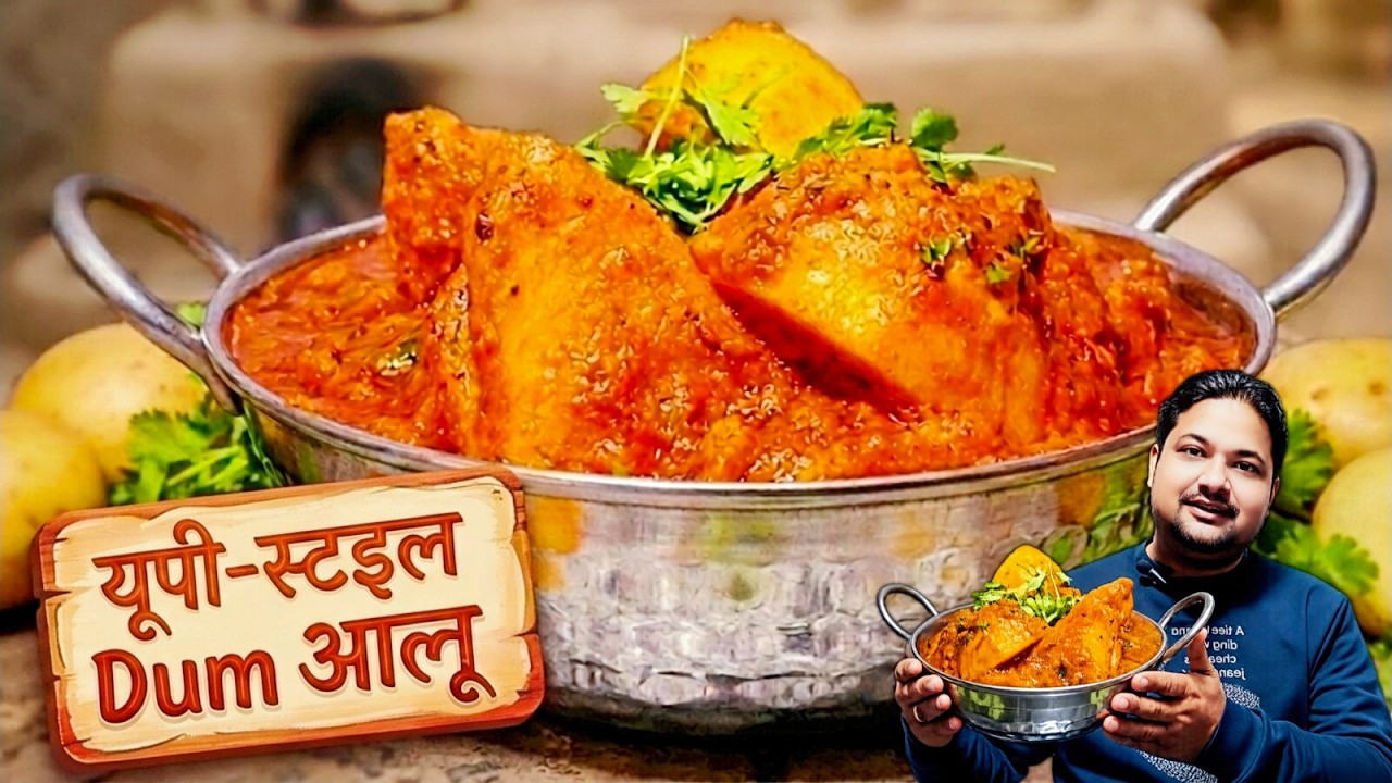 UP स्टाइल दम आलू रेसिपी | UP Style Desi Dum Aloo Recipe at Home | Summer Special Dum Aloo Sabji