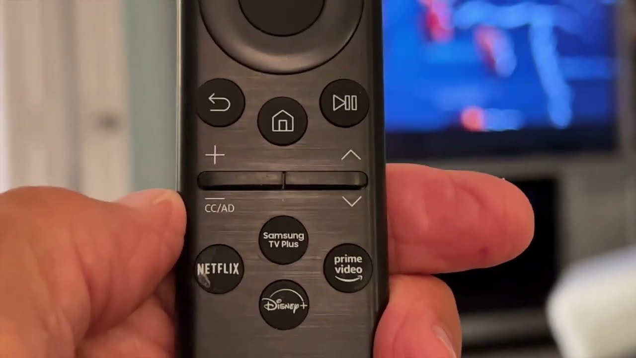 How to control the volume on Samsung QLED 4K Smart TV Remote