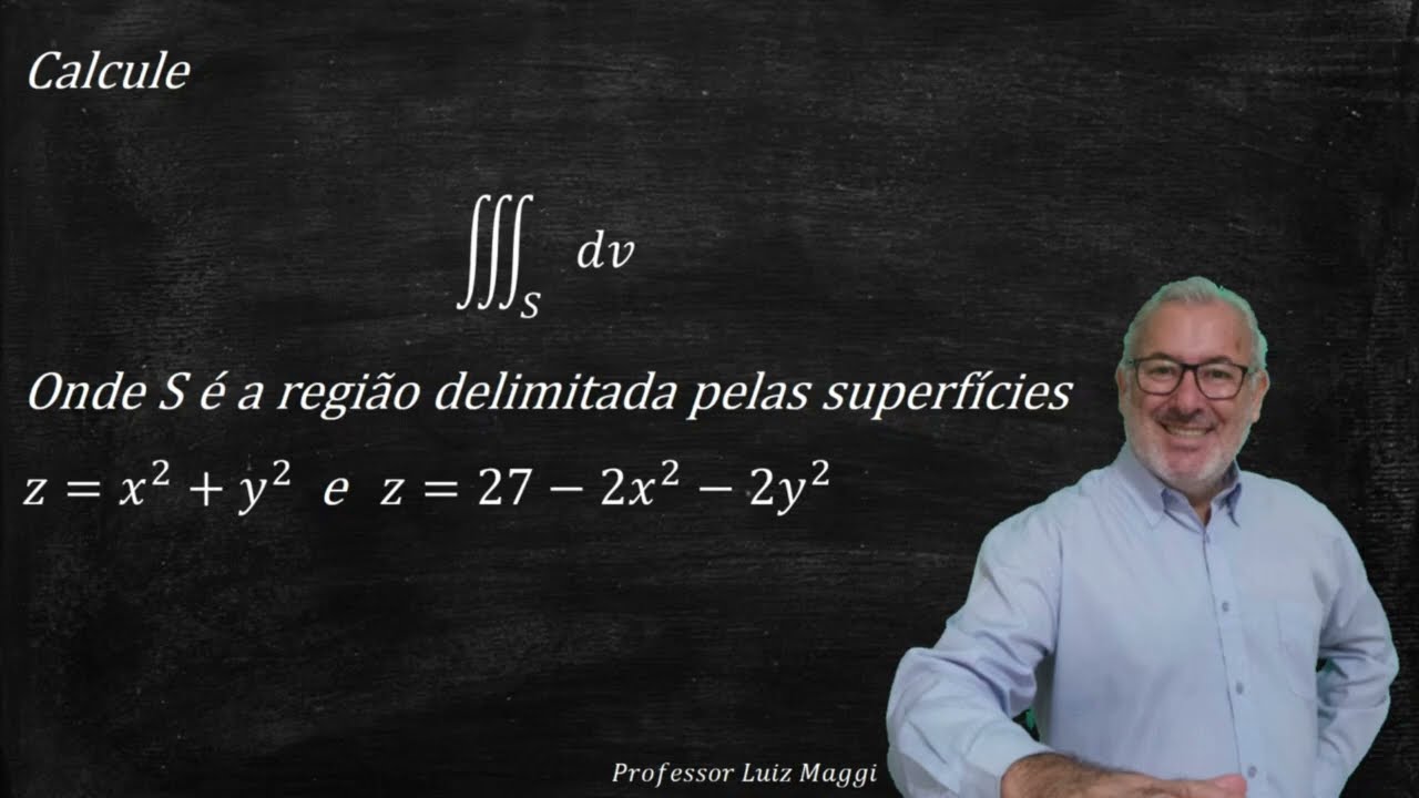 APLICAÇÃO DE UMA INTEGRAL TRIPLA PARA DETERMINAR O VOLUME DE UM SÓLIDO COM COORDENADAS CILÍNDRICAS