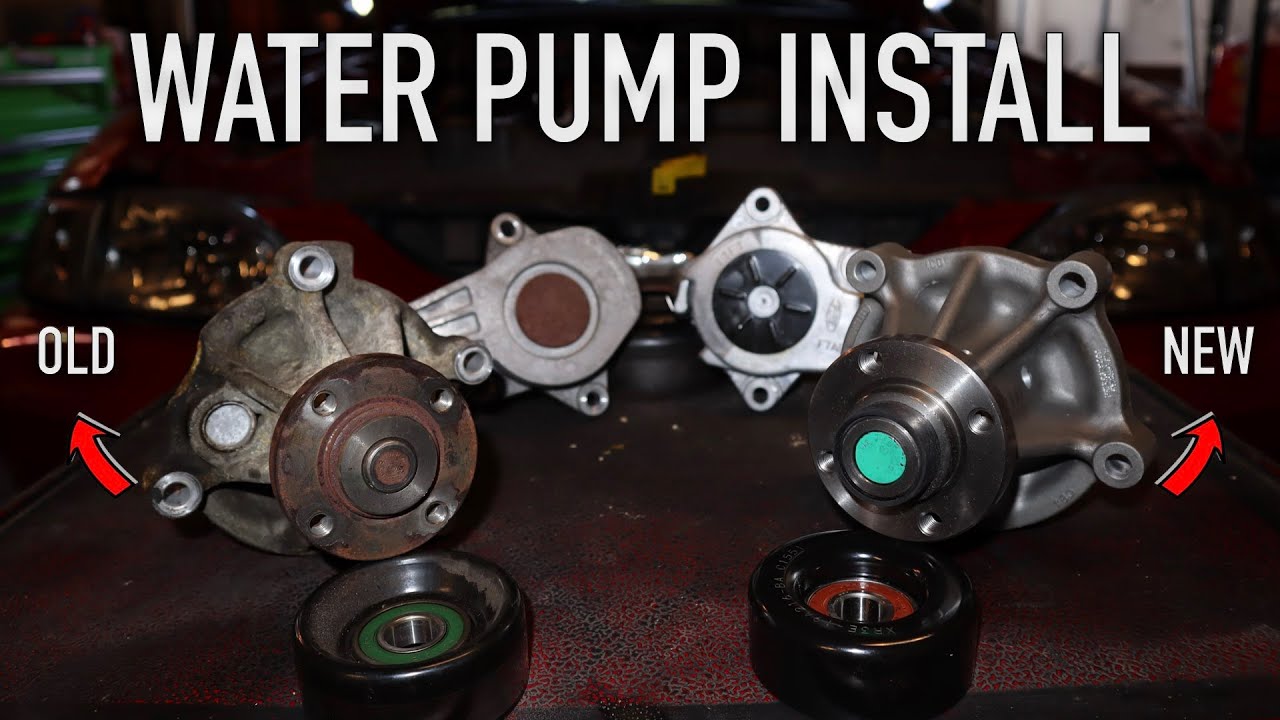 SN95 Mustang GT WATER PUMP Replacement/Install (EASY) | 96-04 Mustang GT