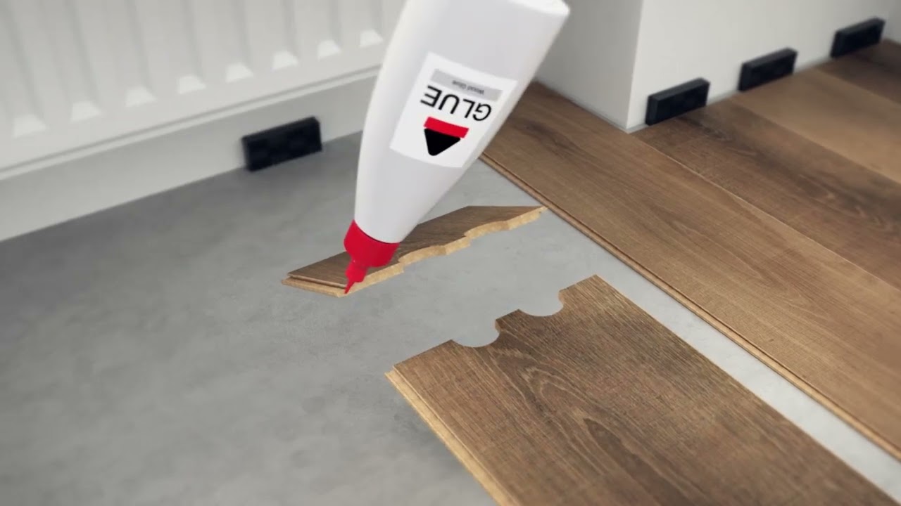 Laminé - Méthode de pose ''Angle/Tap''