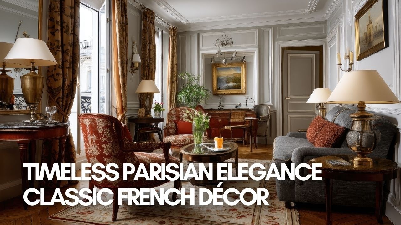 Timeless Parisian Elegance | Classic French Décor for Chic Small Spaces