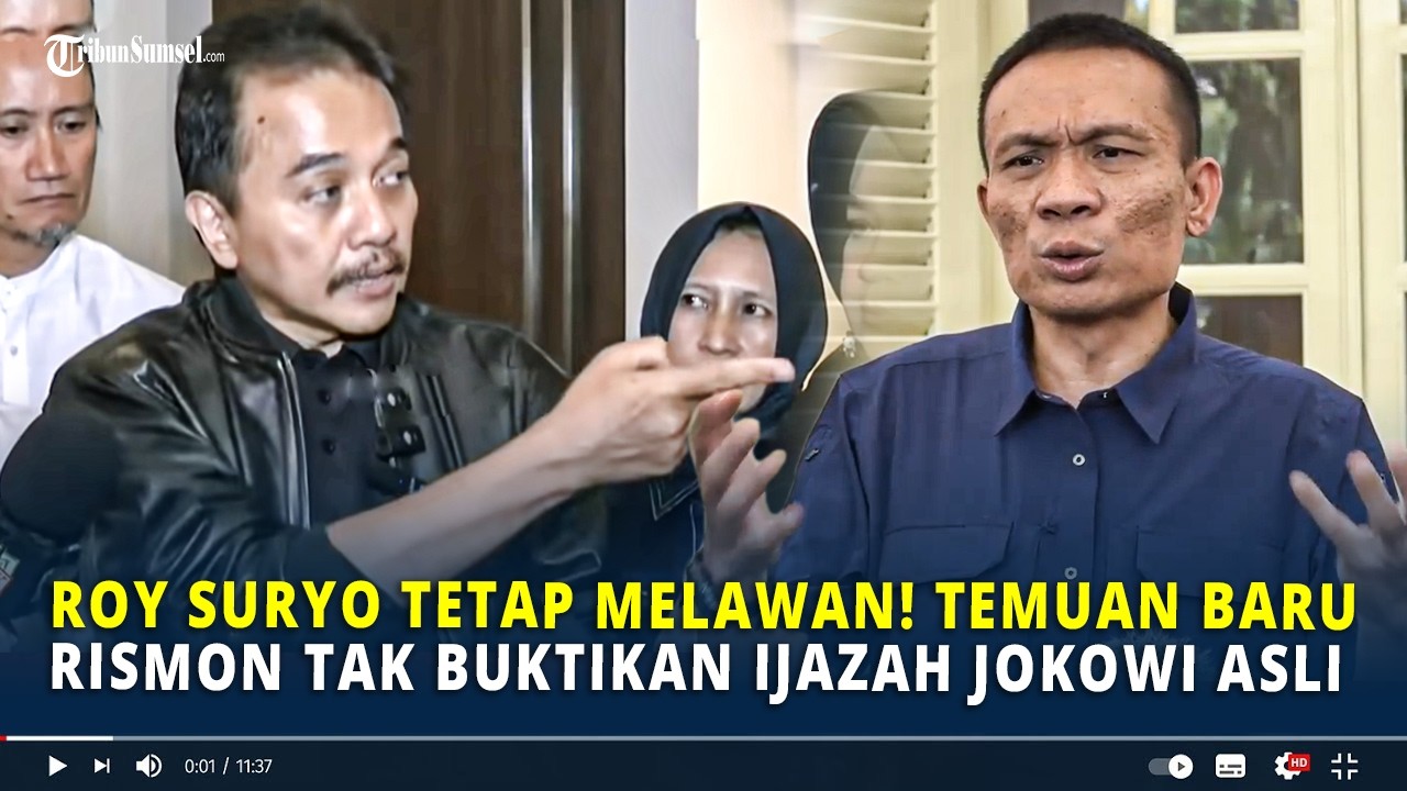 Roy Suryo Tetap Melawan! Anggap Temuan Baru Rismon Tak Buktikan Ijazah Jokowi Asli