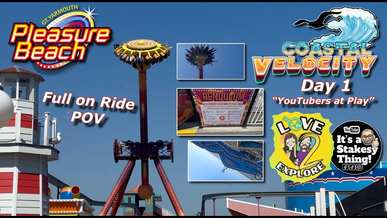 Pendulum Full Ride POV at Great Yarmouth Pleasure Beach #itsastakesything