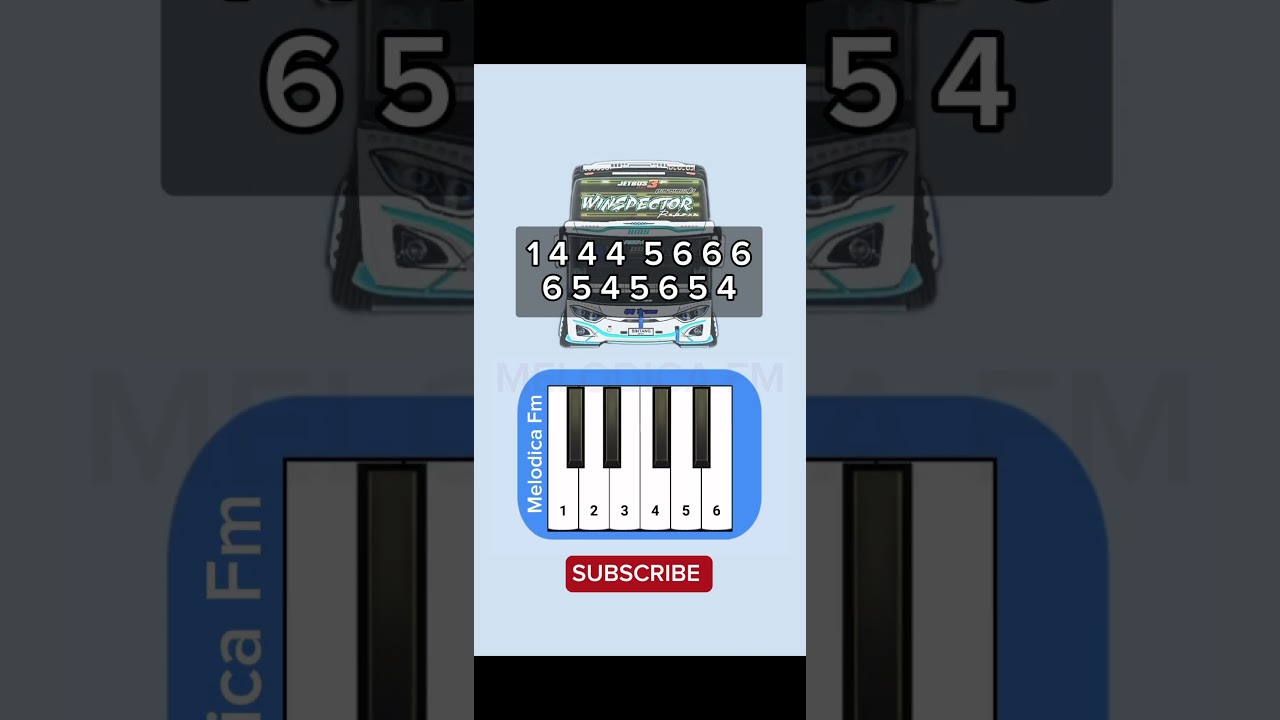 Not Basuri SAYONARA di apk Pianika Lite  