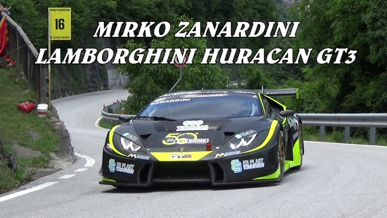 SALITA TRENTO - BONDONE 2024 | MIRKO ZANARDINI | LAMBORGHINI HURACAN GT3 | VIDEOCLIP BELLUNOVIDEO