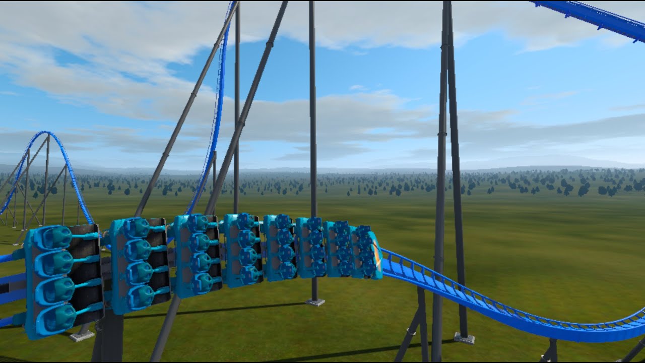 My First B&M Hyper in NoLimits2 (Front and Back POVs)