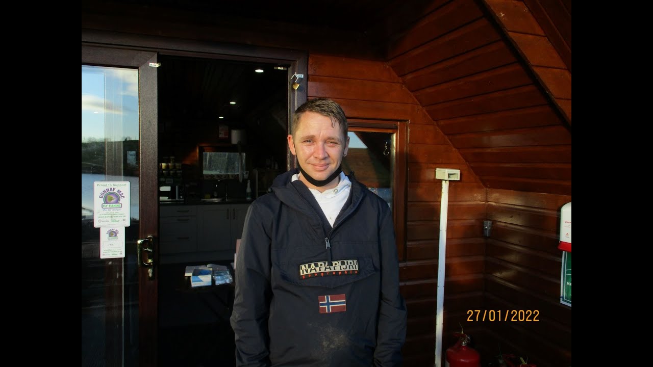 a pleasant day at burnhouse fishery thurs 27th jan 2022