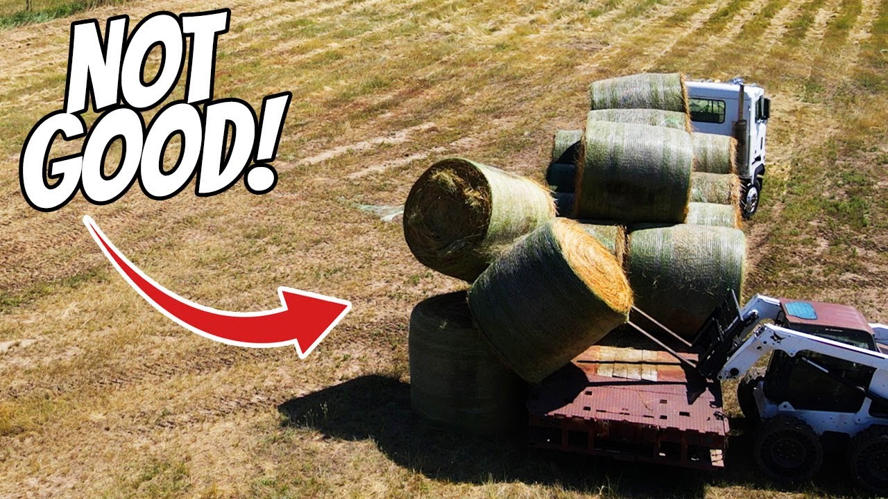 How To Move Hay The Slightly Less Than Perfect Way