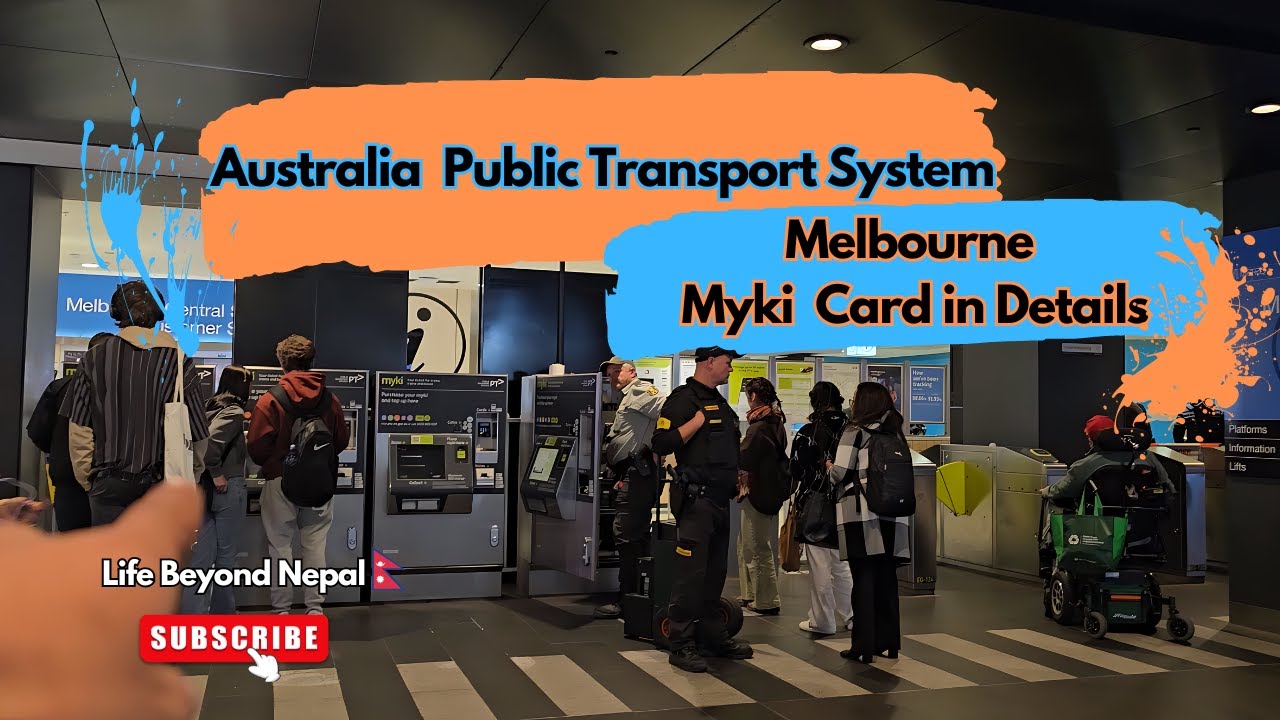 Detailed OVERVIEW of Melbourne's Public TRANSPORT System | Life Beyond Nepal