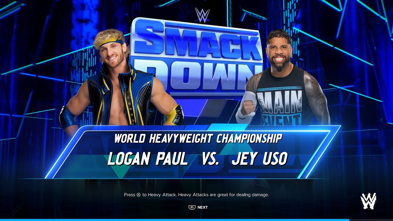 Jey Uso vs. Logan Paul