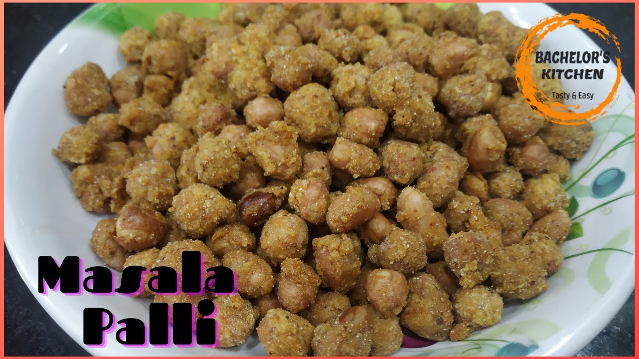 Masala Palli| Haldiram's Style Masala Peanut | Tasty Masala Peanut| Bachelor's Kitchen Recipe