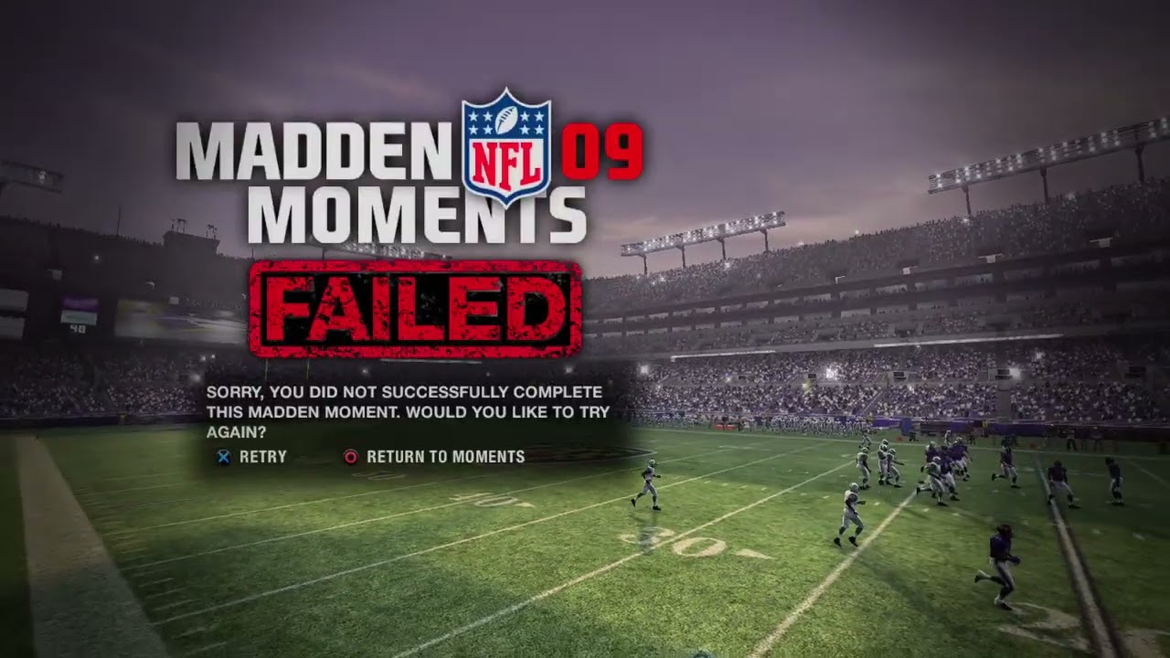 Madden Moments (Madden 09) episode 8
