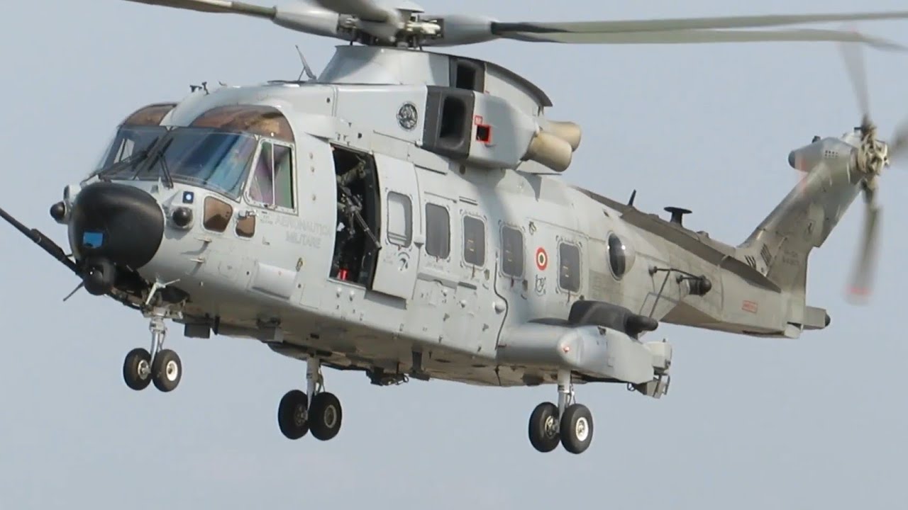 NATO Tiger Meet 2023 - Helicopters Formation Eurocopter Tiger EC665, AW101 HH-101 Caesar, Gazelle
