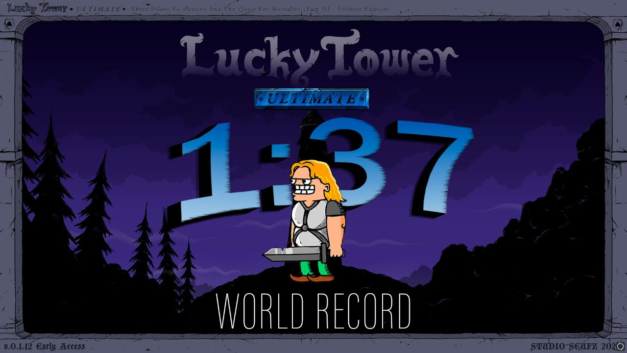 Lucky Tower Ultimate / Any% Speedrun / 1:37