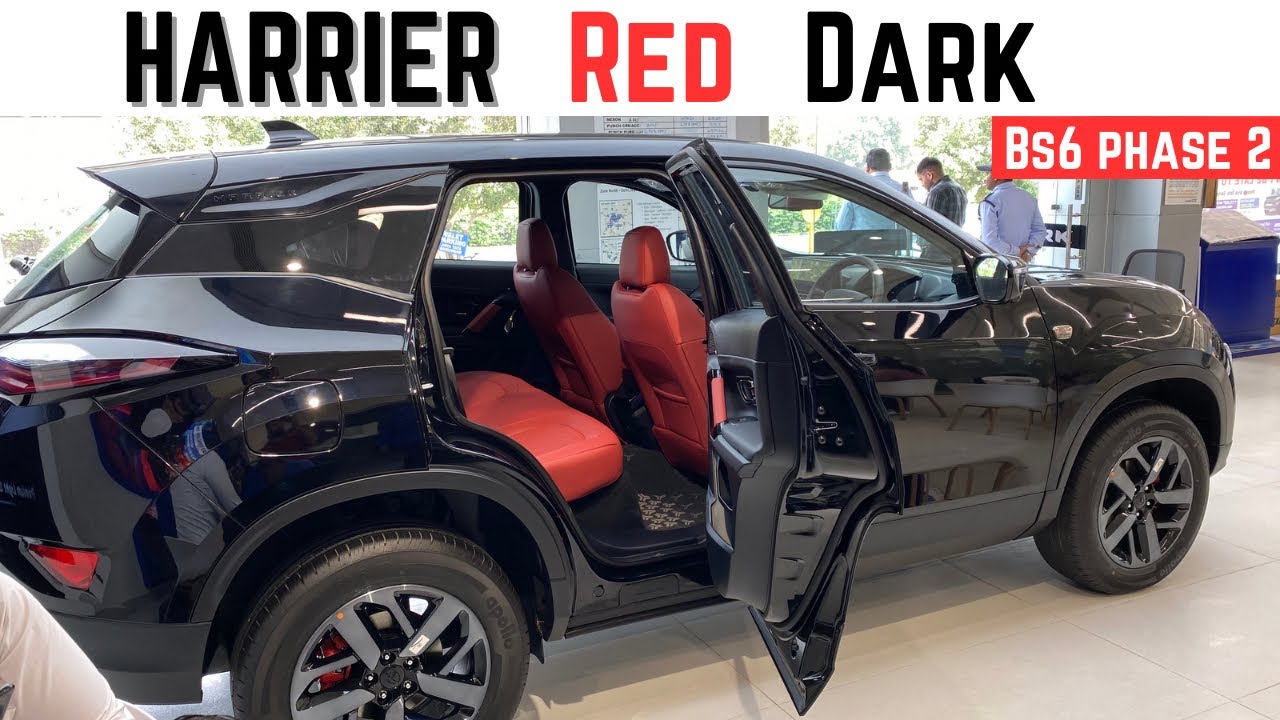 भारतीय🇮🇳SUV - New 2023 Tata Harrier Red Dark Edition XZA+