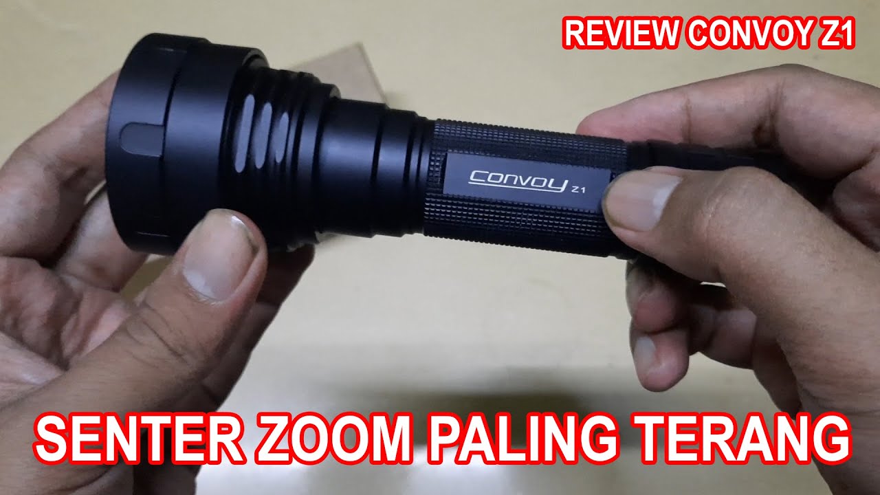 SENTER ZOOM TERBAIK | Review Convoy z1 (CULPM1.TG)