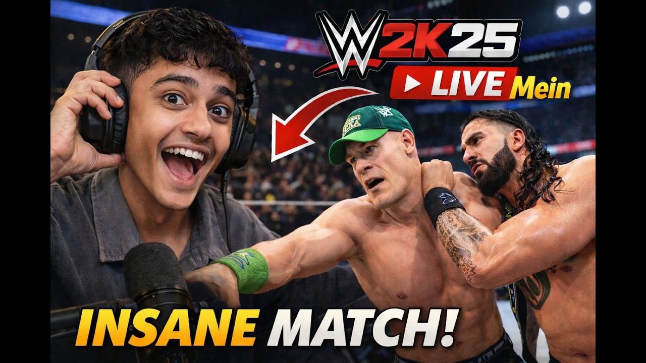 🔴 | Who Will Win the Ratings? 📊 WWE 2K25 MyGM RAW vs SmackDown | Dhruva Gaming 🔴