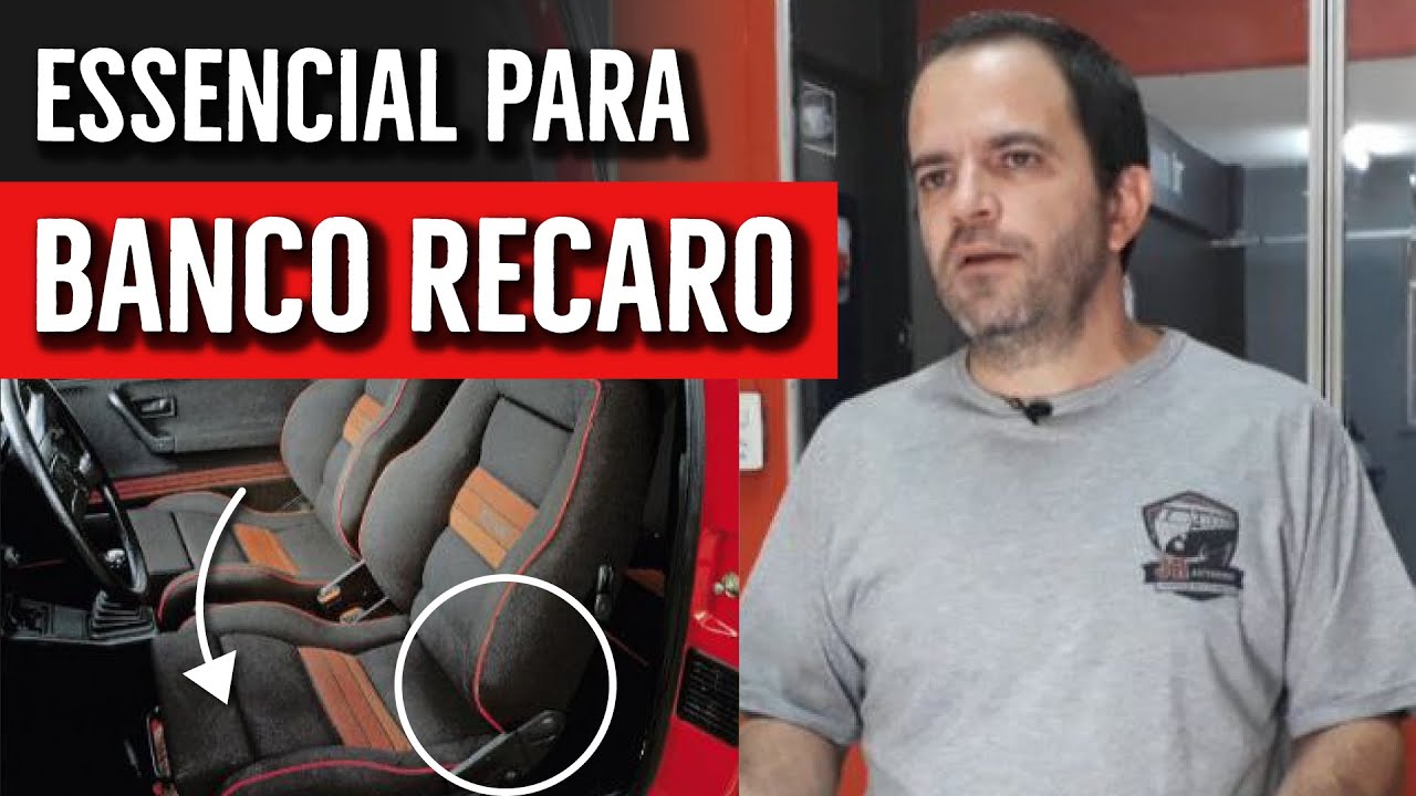 6 PEÇAS FUNDAMENTAIS PARA BANCO RECARO | JR Autoshop