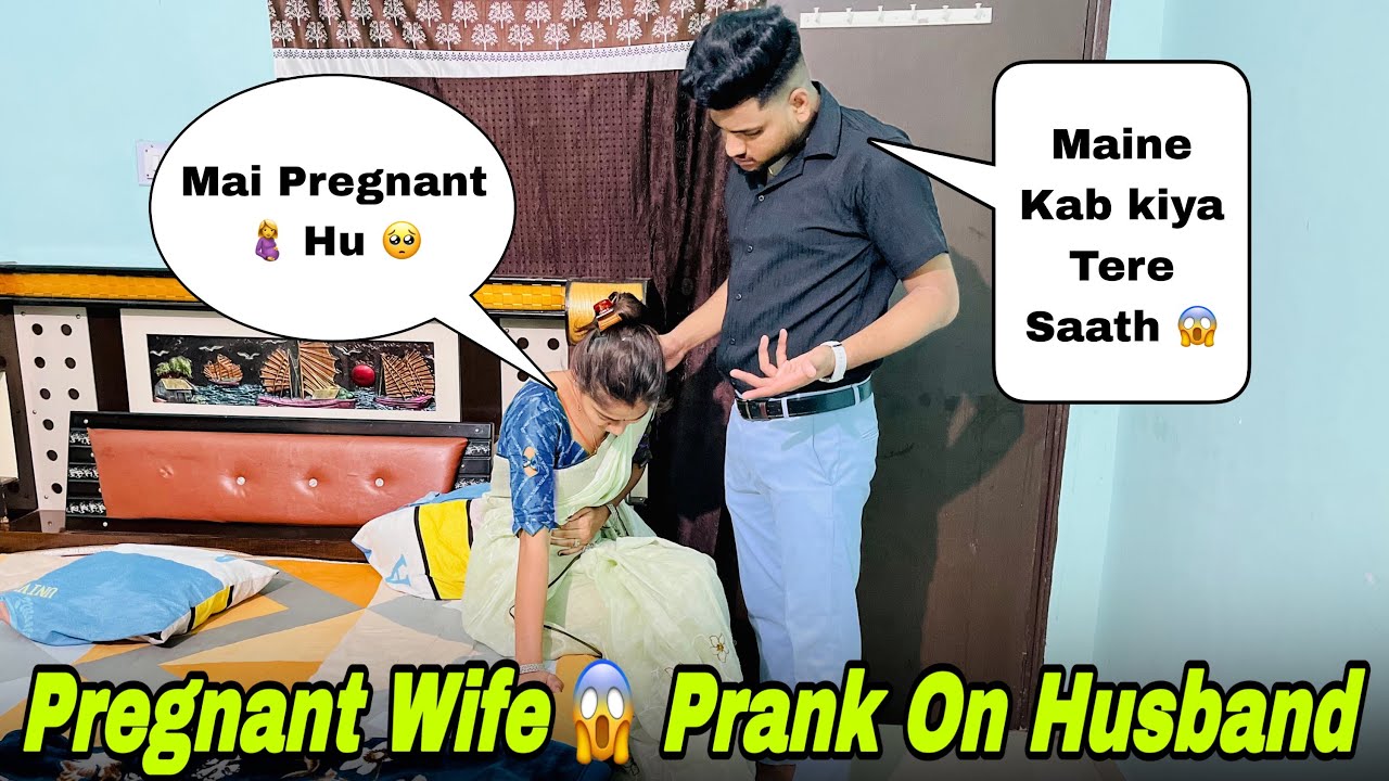 ASHU PREGNANT 🤰 HAI 😱 PRANK ON HUSBAND #prank @ASHUFUNCLUBS45
