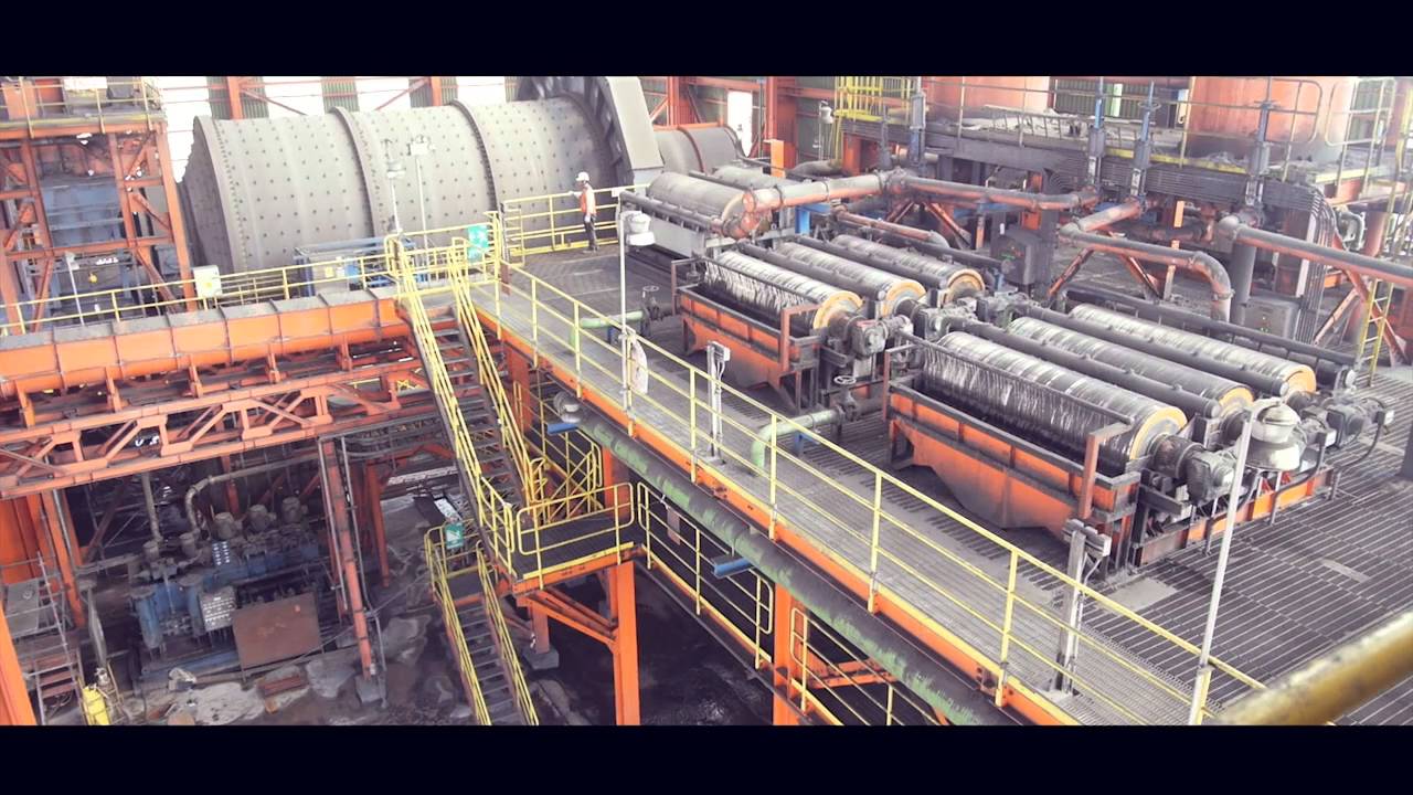 hombres de hierro video institucional CAP Mineria Planta de Pellets