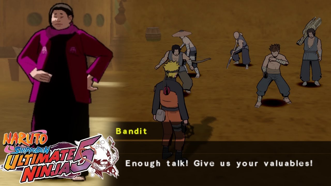 Давайте поиграем в Naruto Shippuden: Ultimate Ninja 5 (Часть 16) - Засада в пустыне
