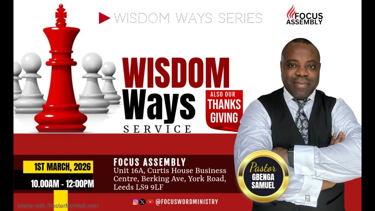 WISDOM WAYS SUNDAY SERVICE