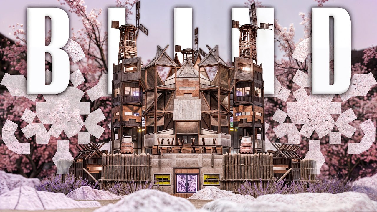 The Blind - META Group BASE - TANKY House with BUNKERS - HARD Raid EASY Expansion - RUST Base Design