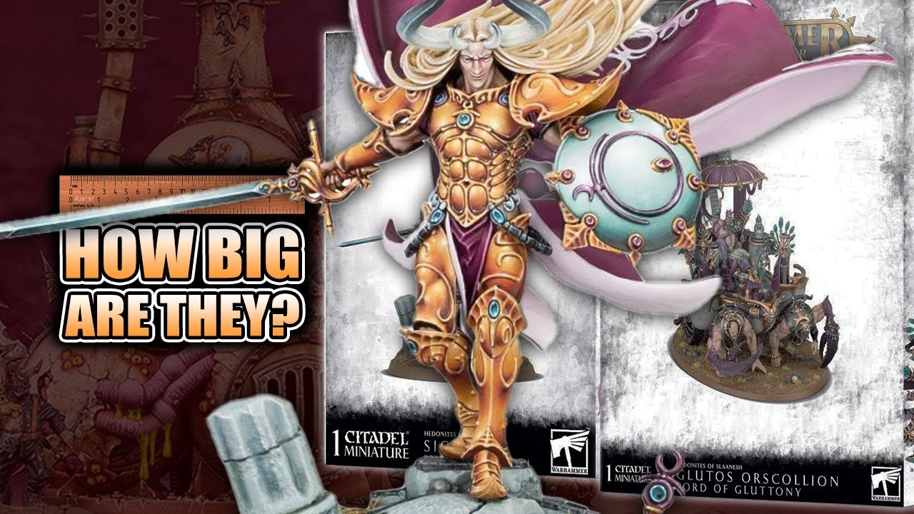 Sigvald & Glutos Orscollion Hedonites of Slaanesh Unboxing