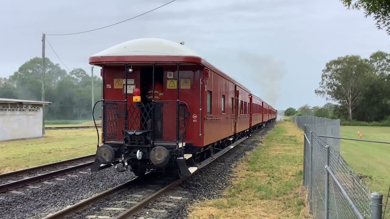 Queensland Trains - Sunshine Express Tour - Ipswich Workshops to Grandchester